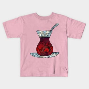 Çay mermaid Kids T-Shirt